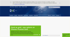 Desktop Screenshot of eurexchange.com